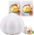 Kitchen Gadgets Cute Household Garlic Shape Plastic Manual Rotary