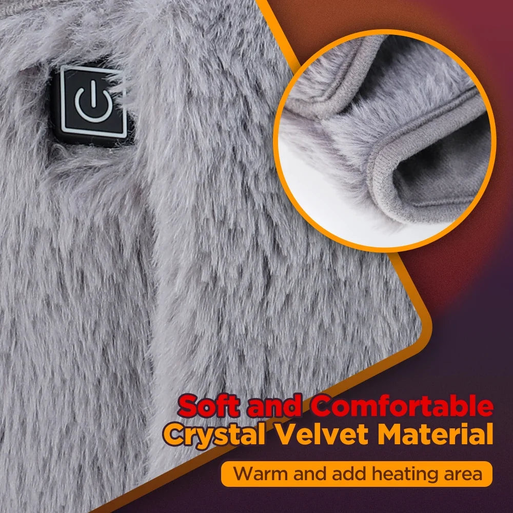 AFDEAL 2-in-1 Electric Heating Waist Belt & Hand Warmer
