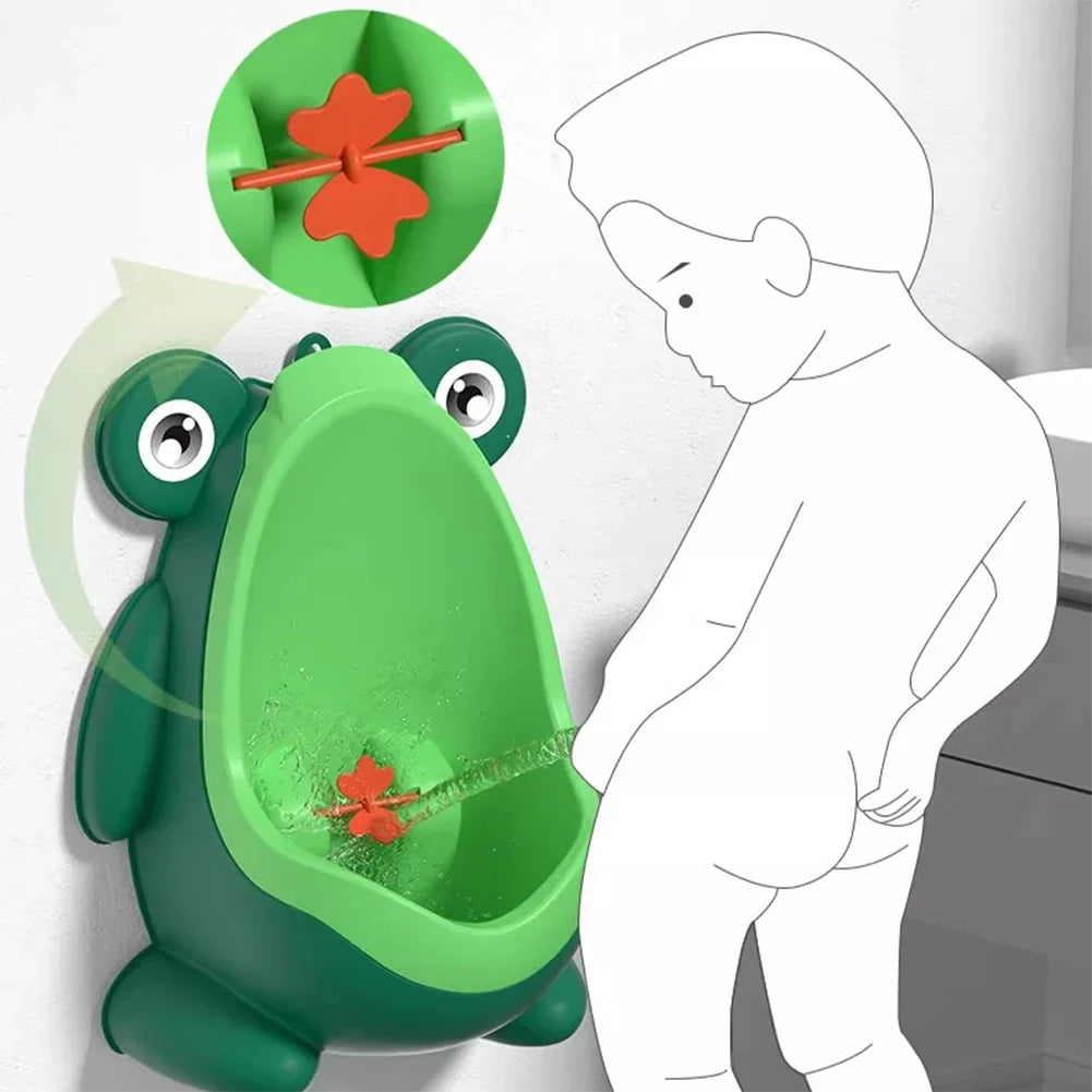 Frog Potty Training Urinal for Boys – Wall-Mounted Toddler