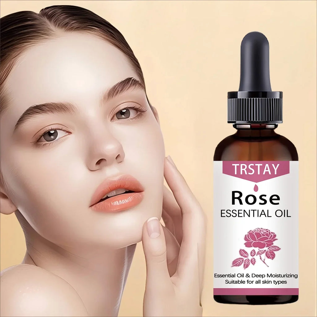 TRSTAY Rose Face Serum – Brightening, Hydrating & Nourishing Oil