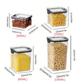 Food Storage Containers Airtight Lids Freezer Safe BPA Plastic Meal