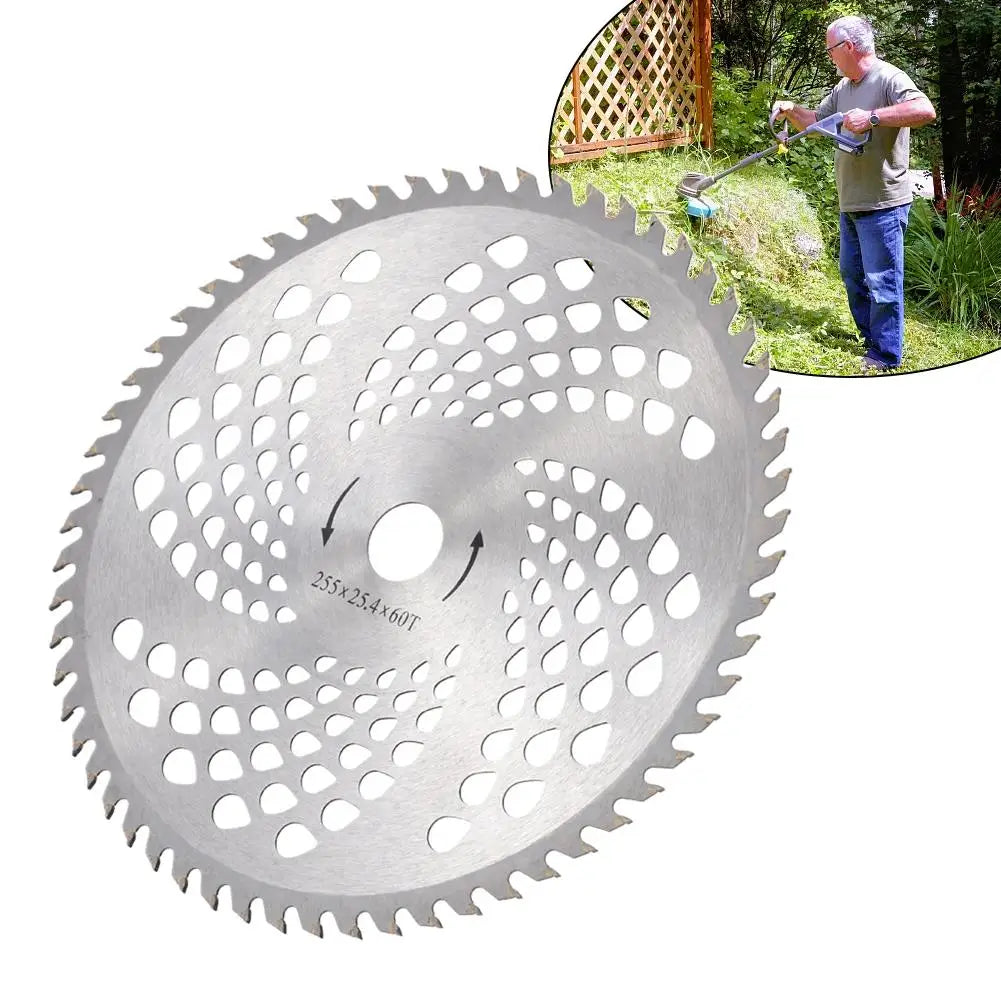 40T/60T Steel Circular Saw Blade for Brush Cutter & Lawn Mower