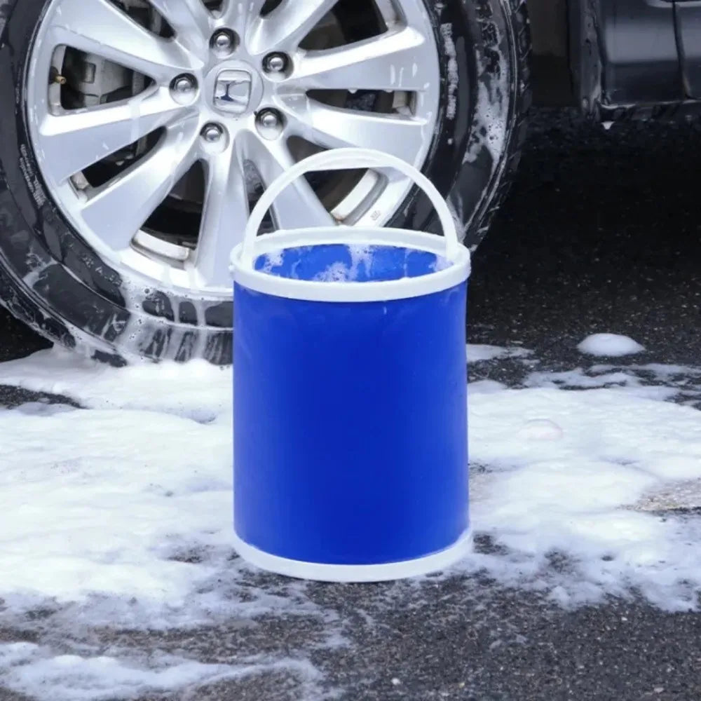 9L Collapsible Oxford Bucket – Car Wash, Camping & Fishing