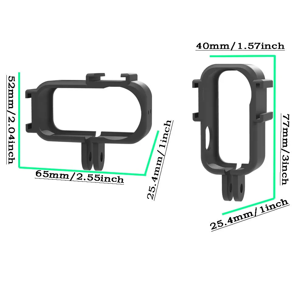 DJI Osmo Action Nano Frame Adapter – H&V Expansion Bracket