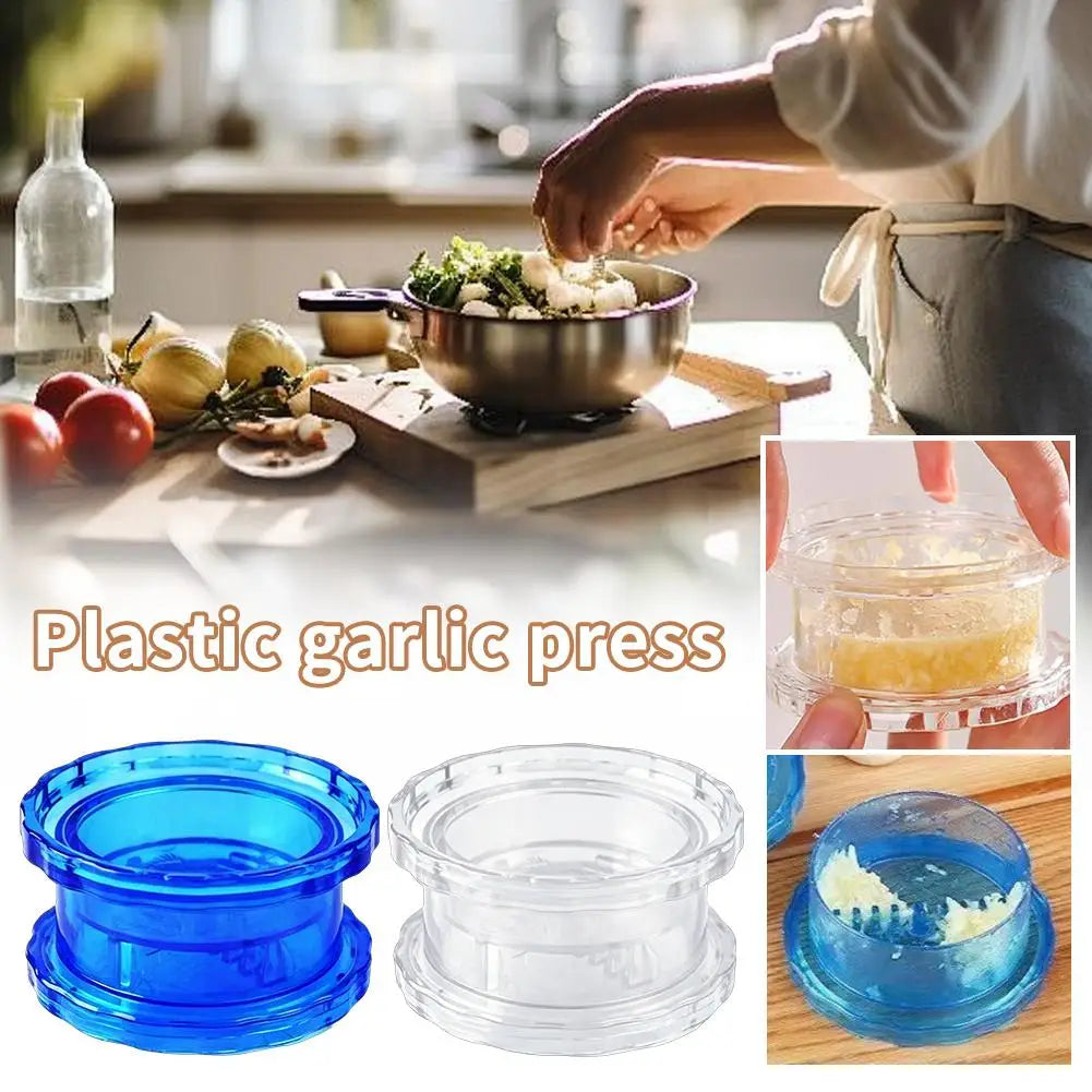 Manual Twist Garlic Press Mincer | Plastic Garlic Crusher
