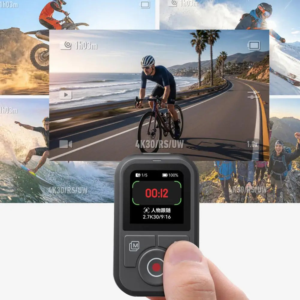 TELESIN T13 Bluetooth Remote for DJI Action 6/5 Pro/4 | 60M