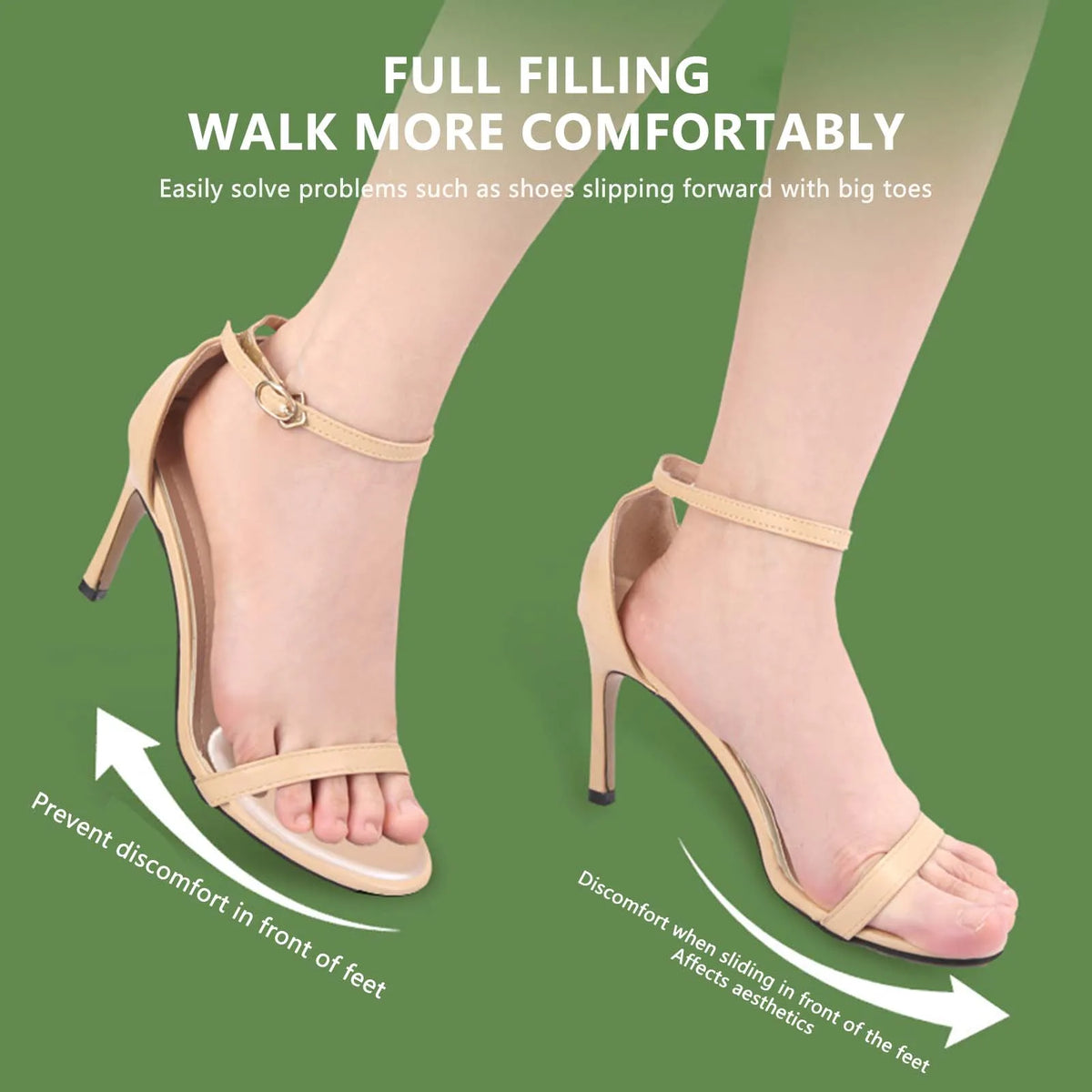 Metatarsal Gel Pads – Soft Ball of Foot Cushions | Forefoot Support
