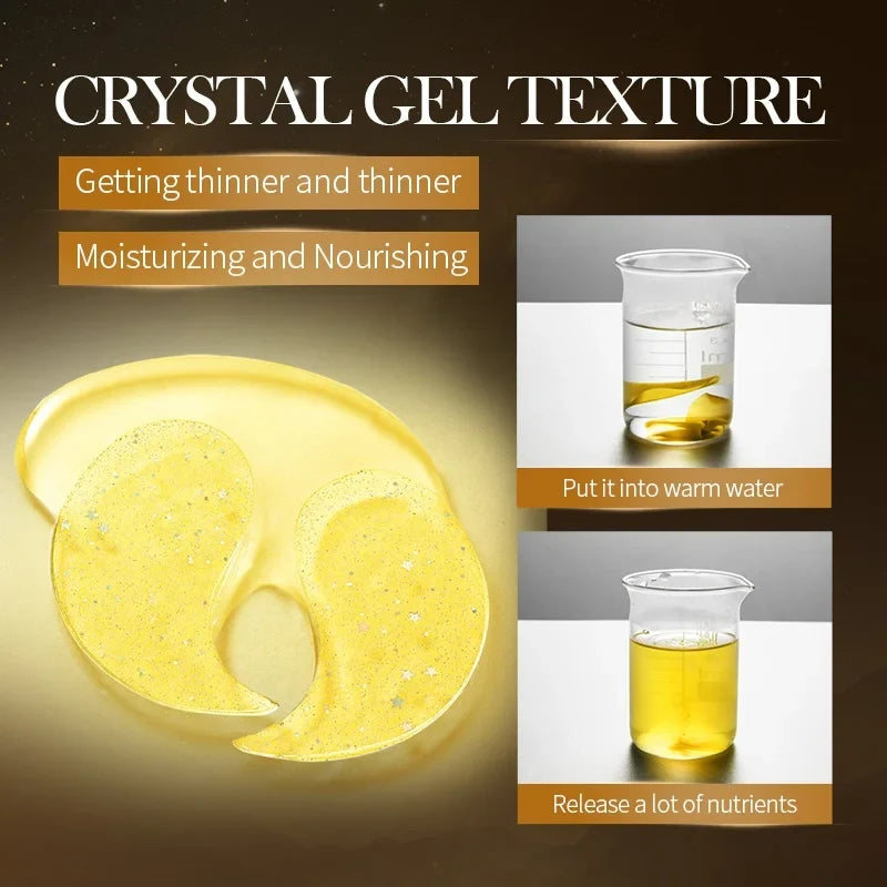 SADOER Collagen Vitamin C Hydrating Eye Patches – 60 Pcs