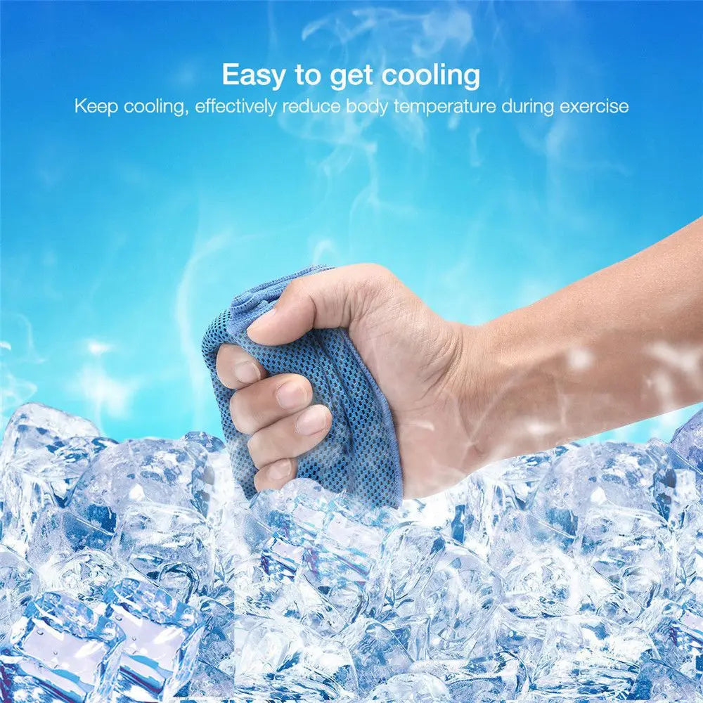 Quick-Dry Cooling Sport Towel – Gym, Yoga, Swimming & Outdoor