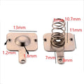 DIY Accessories 18650 Battery Sheet Spring Contact Box Positive
