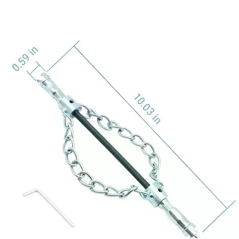 16MM Flex Shaft Drain Descaling Chain Pipe Cleaning Tool