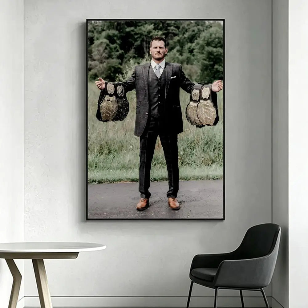 Stipe Miocic Boxer HD Art Poster – Waterproof Wall Decor