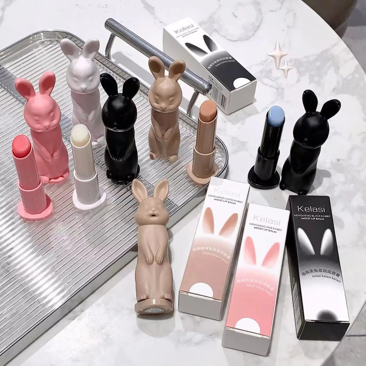 Cute Rabbit Moisturizing Lip Balm – Hydrate & Fade Lip Lines
