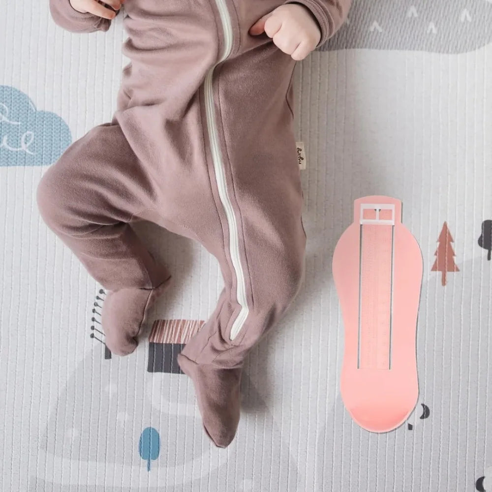 Kids Foot Measuring Device – Adjustable Shoe Size Gauge