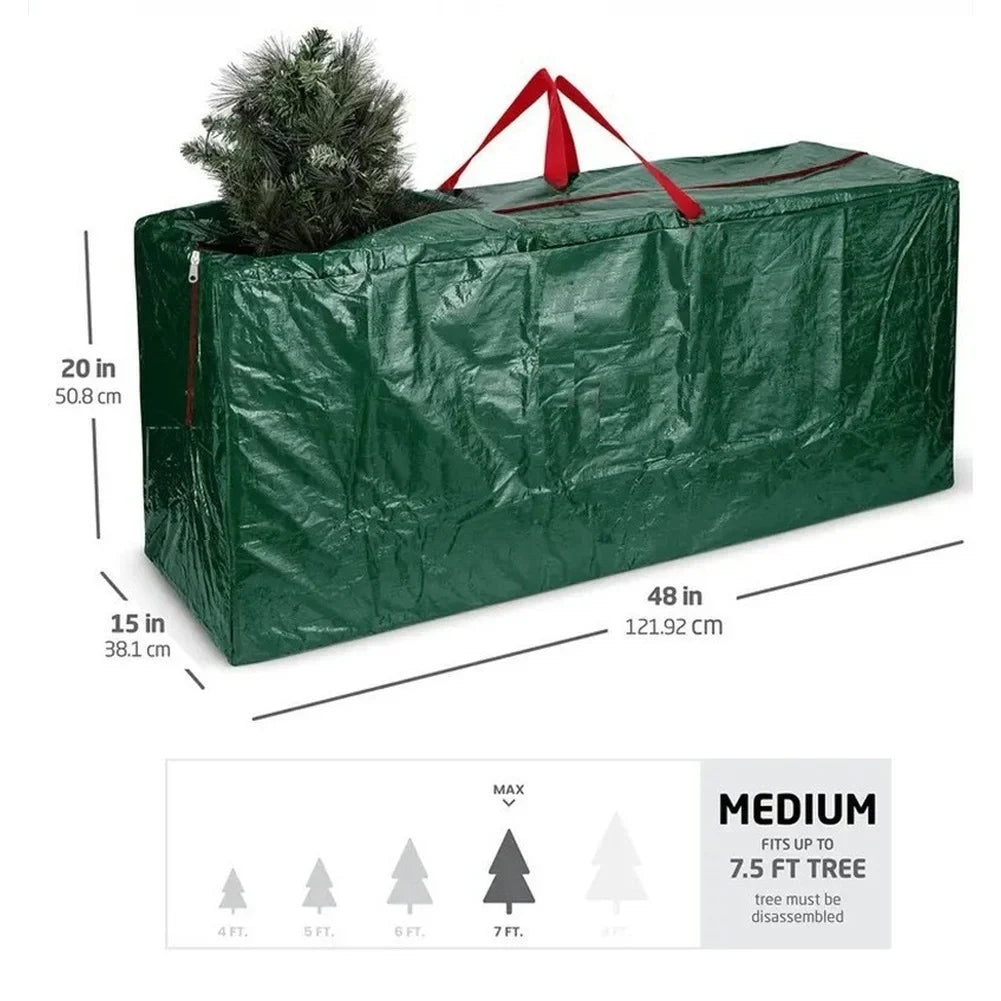 Large Christmas Tree & Wreath Storage Bag – Foldable Oxford
