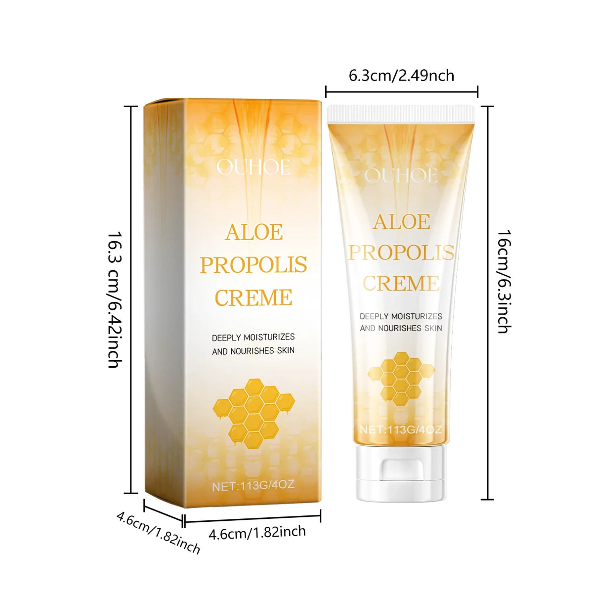 Aloe Propolis Moisturizing Cream – Anti-Aging Face & Body