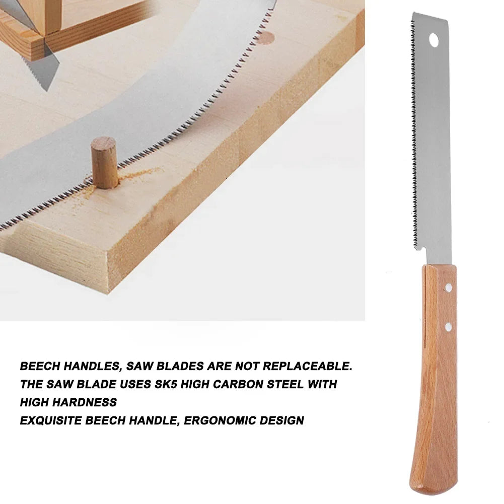 Japanese 12" Flush Cut Hand Saw | Woodworking Trim Saw