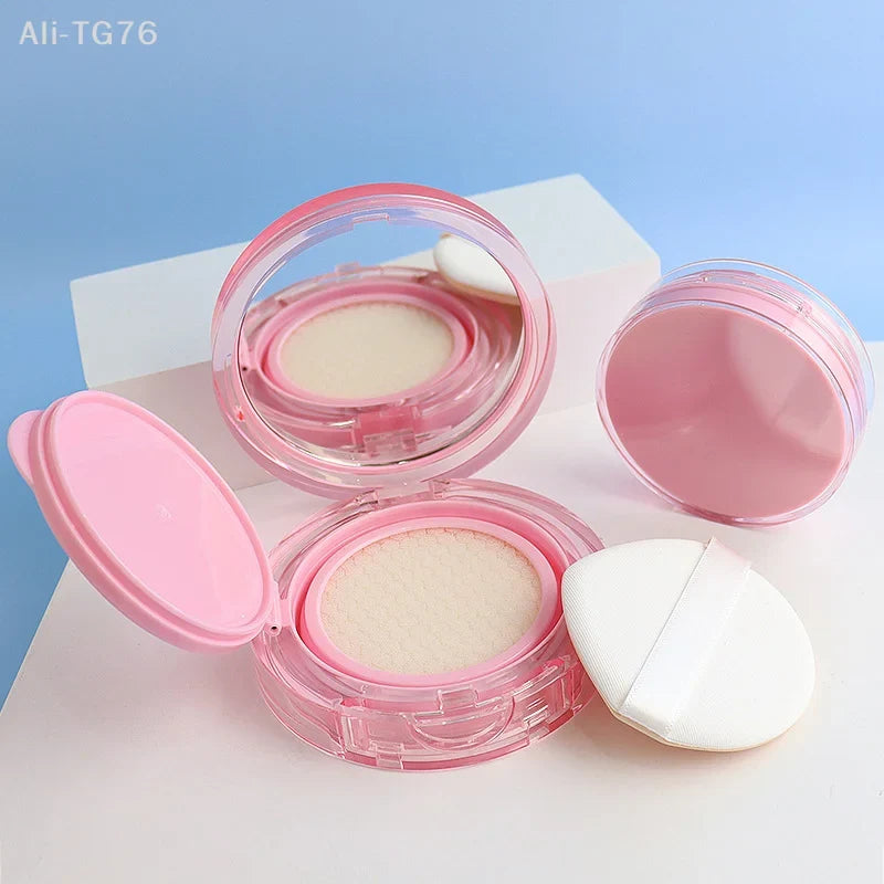 Mini Air Cushion Foundation DIY Box with Mirror & Puff