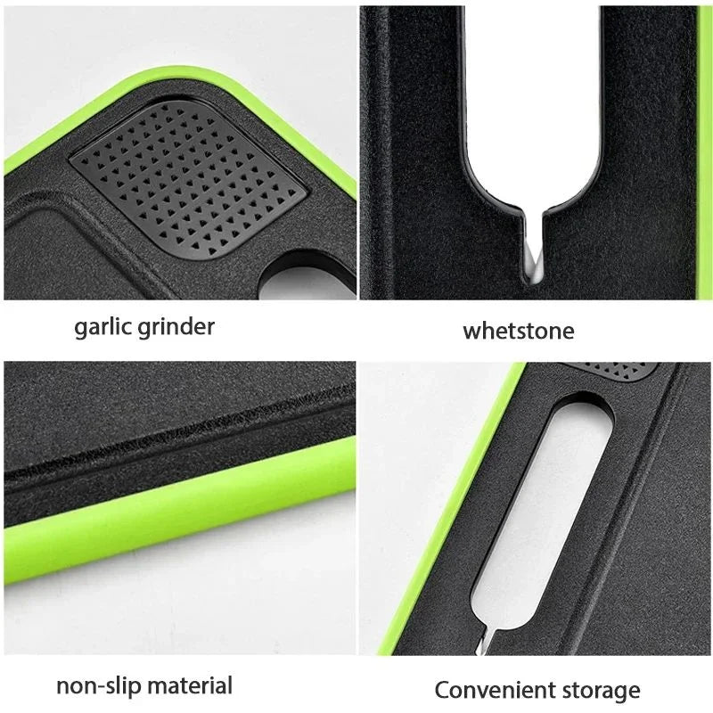4-in-1 Foldable Cutting Board – Thaw, Chop, Sharpen & Grind