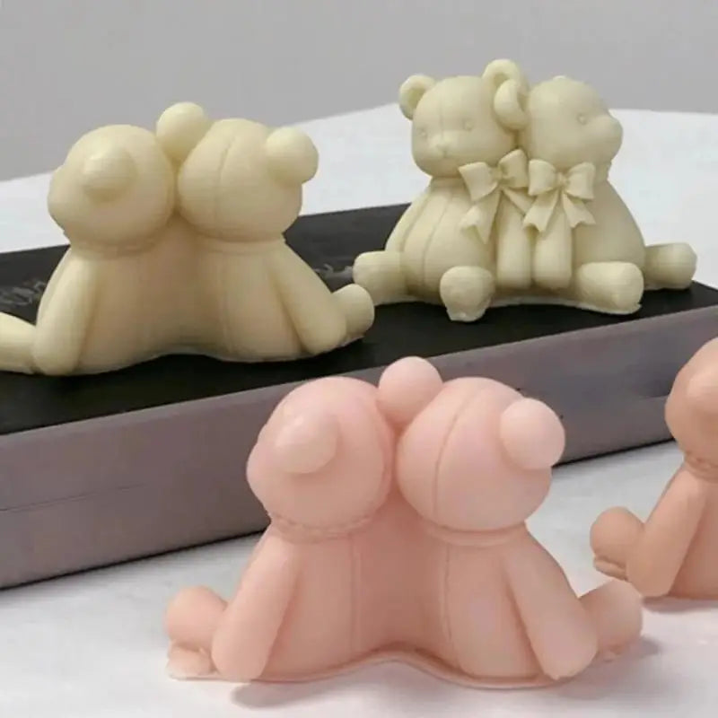 Teddy Bear Silicone Mold – DIY Candle, Soap, Resin & Craft