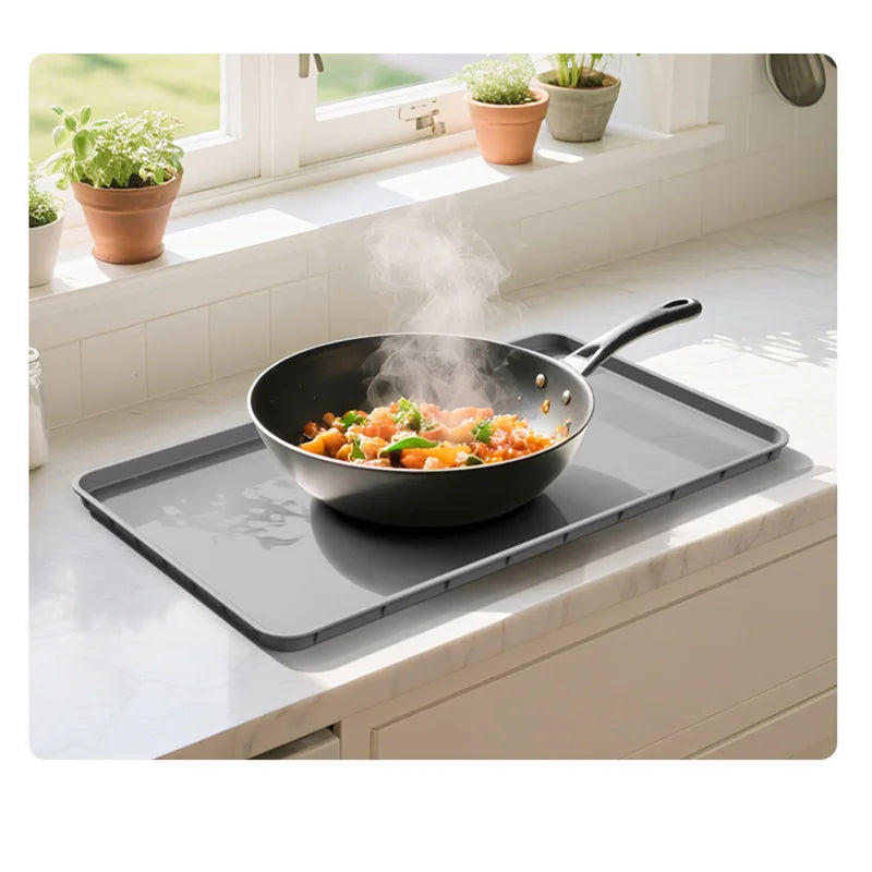 Silicone Heat Resistant Mat Thermal Insulation Pad Countertops Coffee