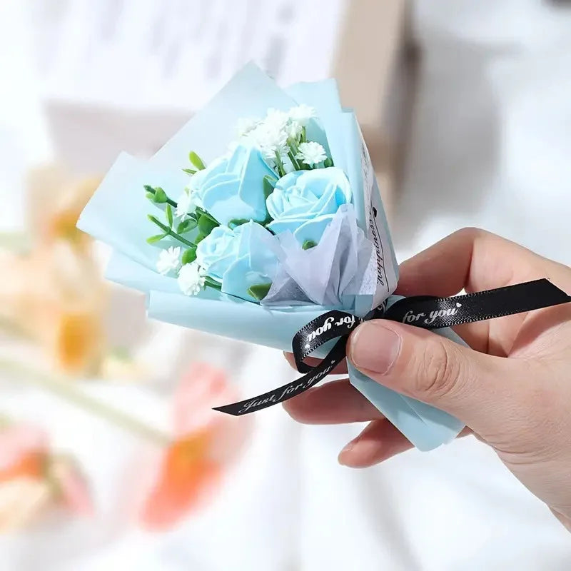 1 Mini Rose Bouquet Good Wishes Valentine's Day Mother's Teacher's