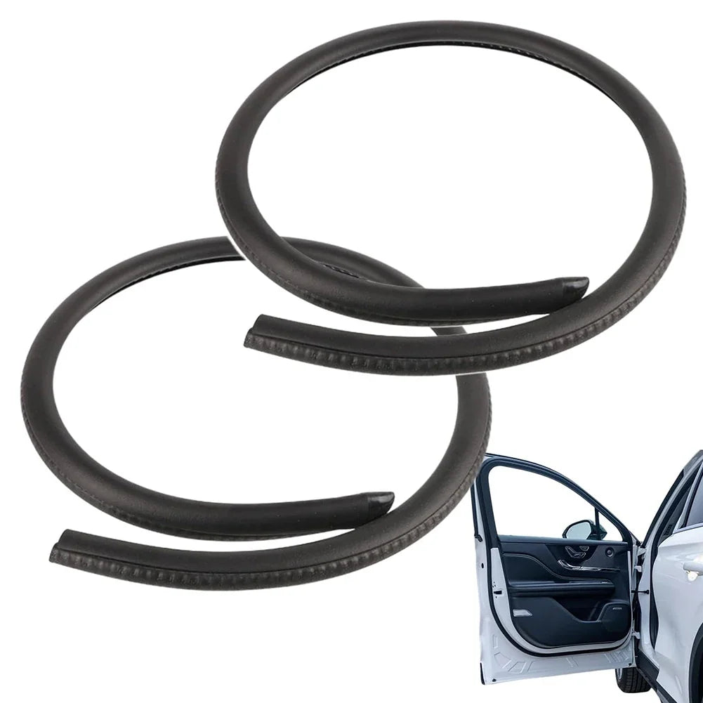 Vecligt EPDM Car Door Weatherstrip Sealing Strip | 2m Pair