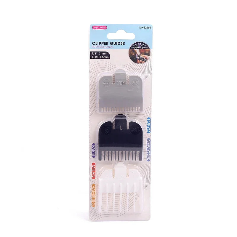 3-Pack Hair Clipper Guard Combs – 1.5mm, 3mm & 4.5mm