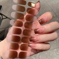 Semi-Cured Gel Nail Wraps – Gradient Multi-Color Stickers