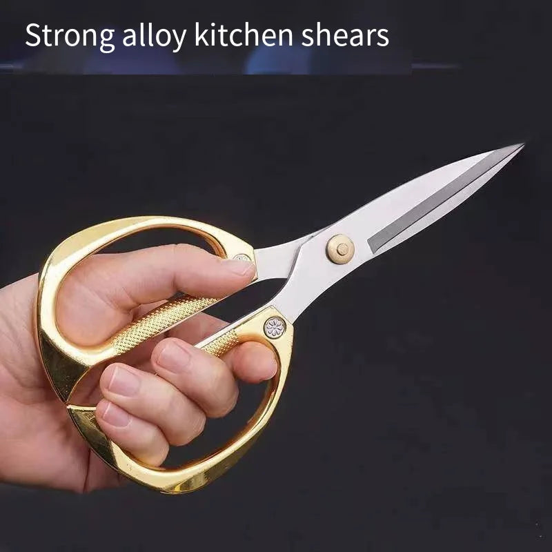 Multifunction Zinc Alloy Scissors – Kitchen, Tailor & Craft