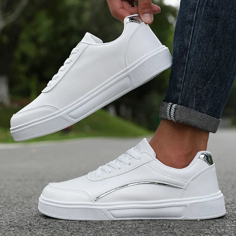 ZULIWAGN Men's Minimalist Sneakers – Lightweight Breathable Casual