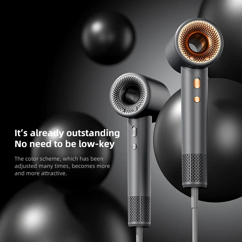 HOMEFISH Ionic High-Power Hair Dryer | Frizz-Free Drying