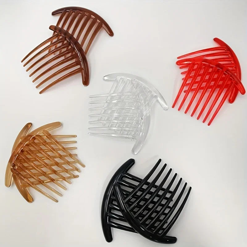 Seven-Tooth Shaped Hair Comb – Durable Handle for All Styles
