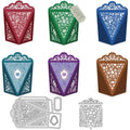Hollow Gift Box Metal Cutting Dies – DIY Card Making Set of 2