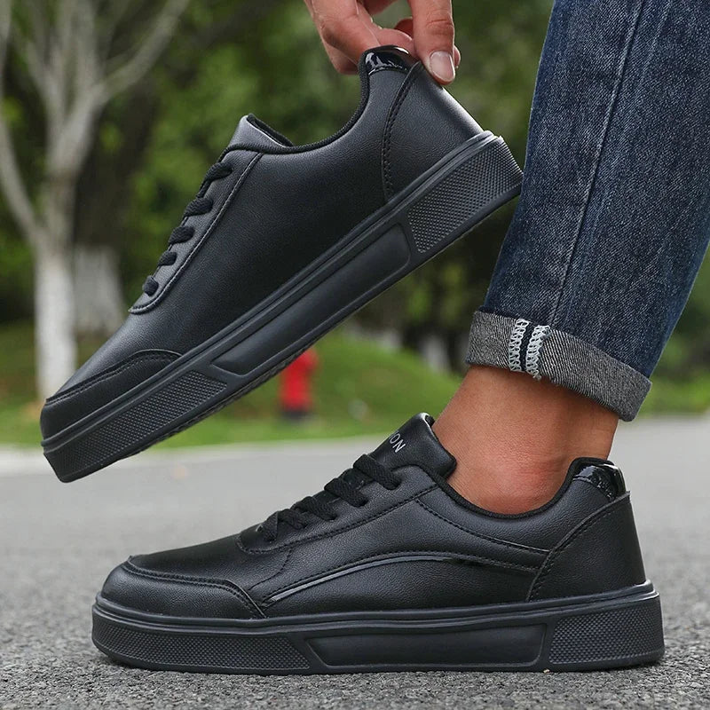 ZULIWAGN Men's Minimalist Sneakers – Lightweight Breathable Casual