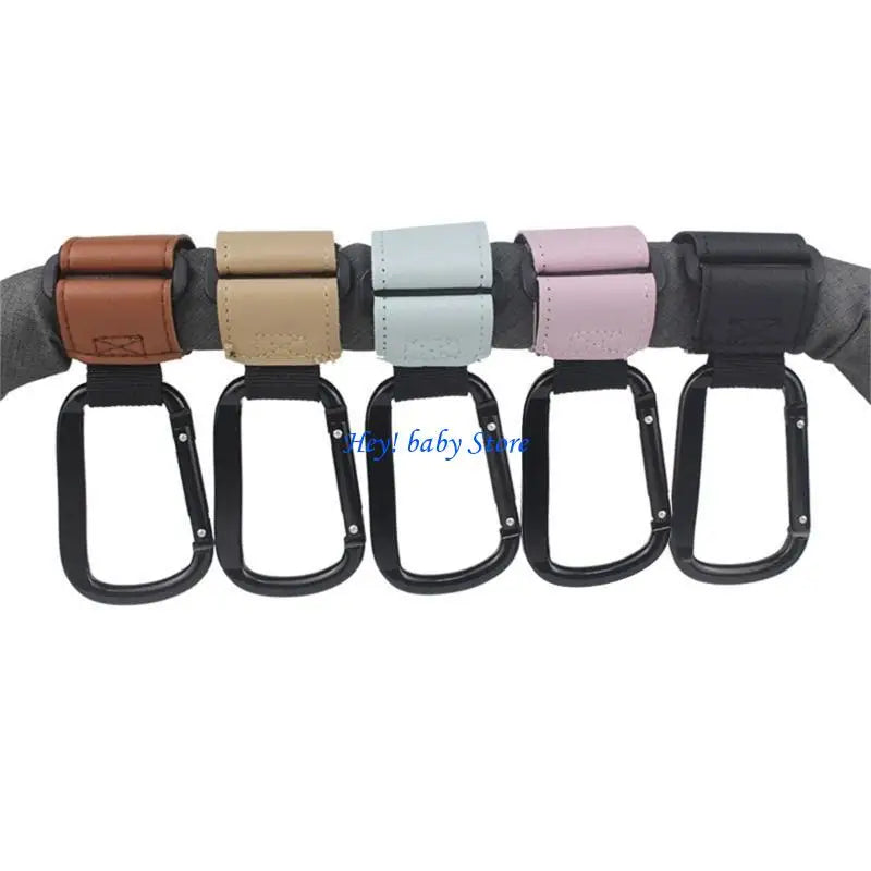 Adjustable Anti-Skid Stroller Hooks | Pram Bag Hangers