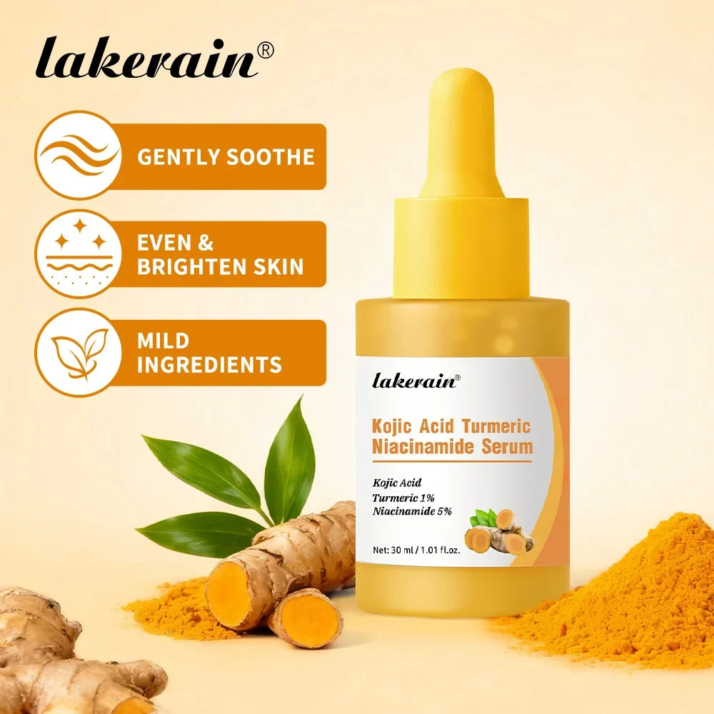 Kojic Acid Turmeric Niacinamide Brightening Glow Serum 30ml