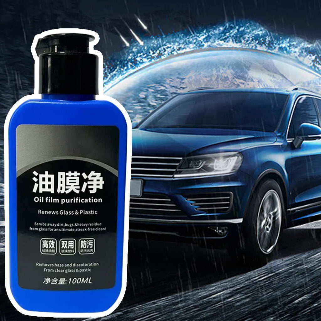 Car Glass Oil Film Cleaner Window Degreaser Stain Remover
