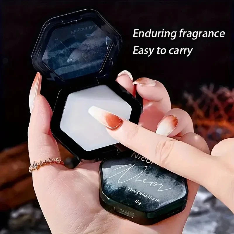 NICOR Men's Solid Perfume Balm – Portable EDP Fragrance 5g
