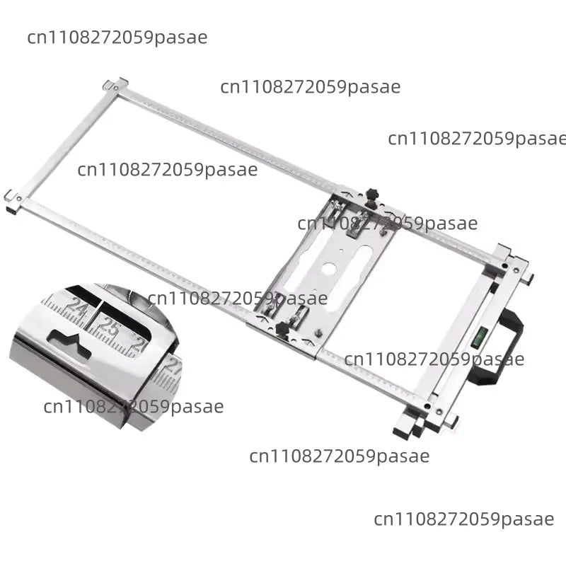 Circular Saw Edge Guide Circle Milling Router Jig – 75cm Steel