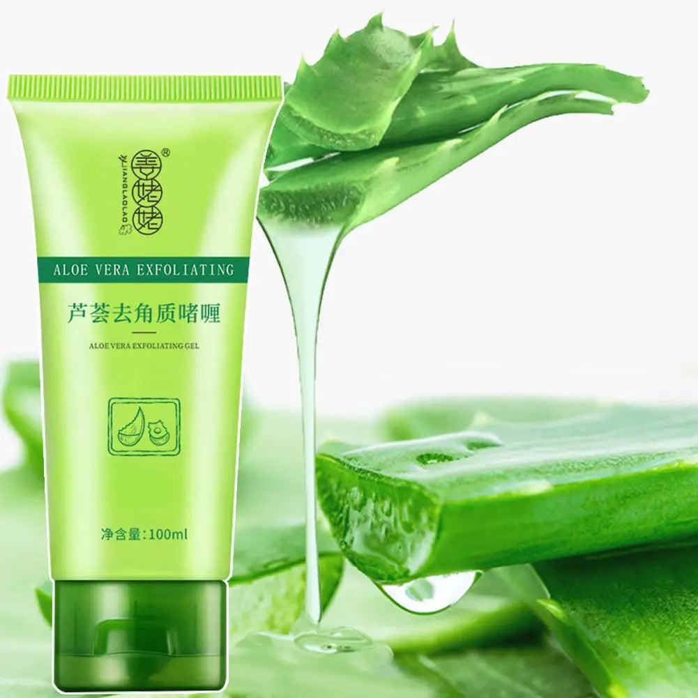 Aloe Vera Face Exfoliating Gel – Pore Minimizing Scrub 30–100g