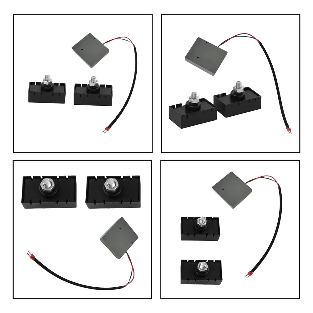 2-Pack Sliding Door Opener Magnets with Magnetic Limit Switch