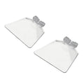 2-Pack Bench Grinder Eye Guards – Clear ABS Safety Shields