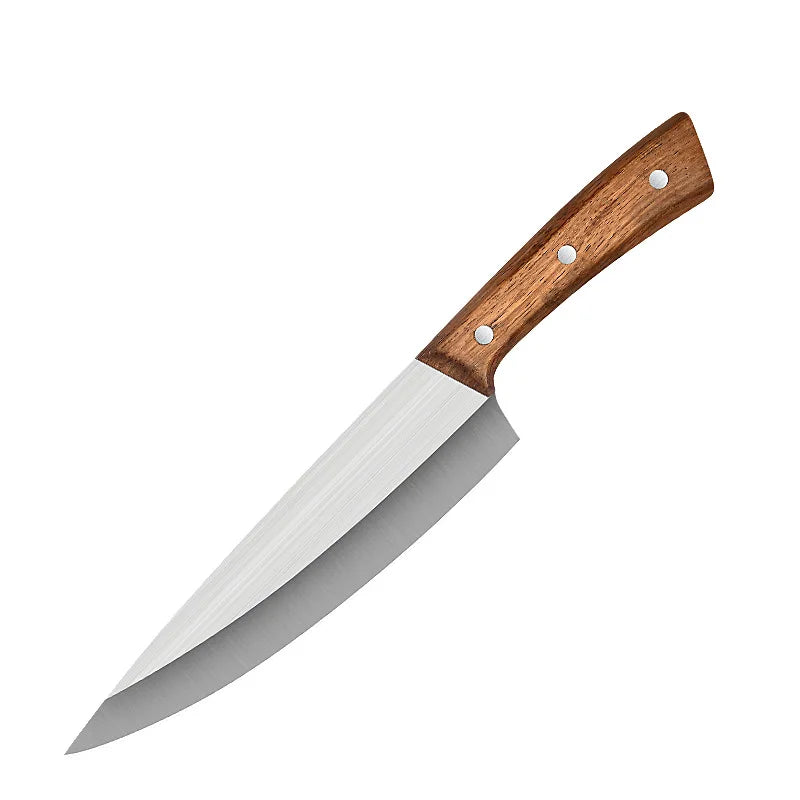 7-Inch Chef Knife – Rosewood Handle Stainless Steel Kitchen Knife