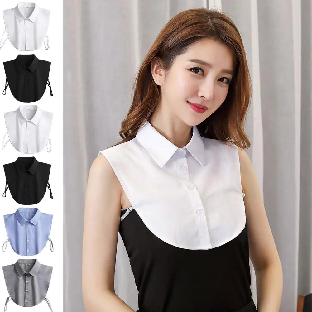 Women's Detachable Fake Collar – Formal Office & Business Wear