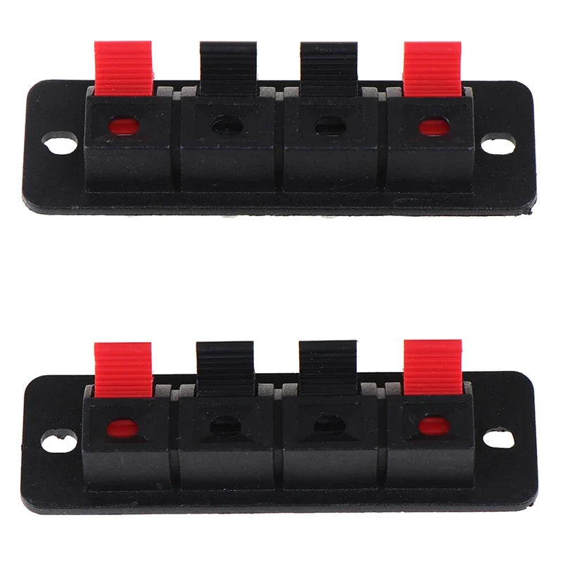Terminal Audio Speaker Terminals Wiring Clip 4 Positions Spring