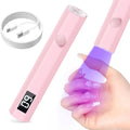 Portable UV LED Nail Lamp 3W – Gel Polish Curing, 2 Timers