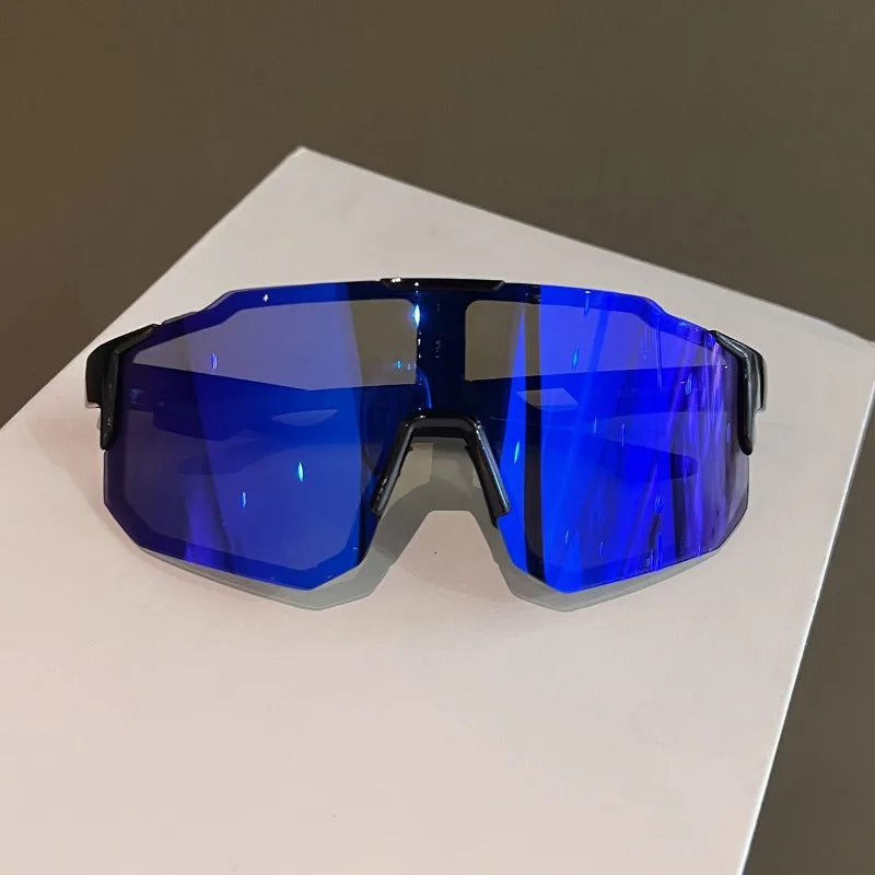 Oversized UV400 Wraparound Sports Sunglasses – Cycling & Hiking