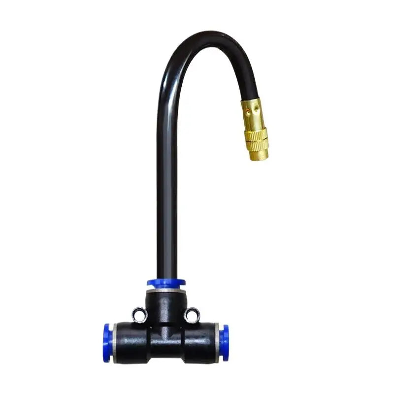 360 Bend Brass Misting Nozzle Quick Connect Garden Irrigation Auto