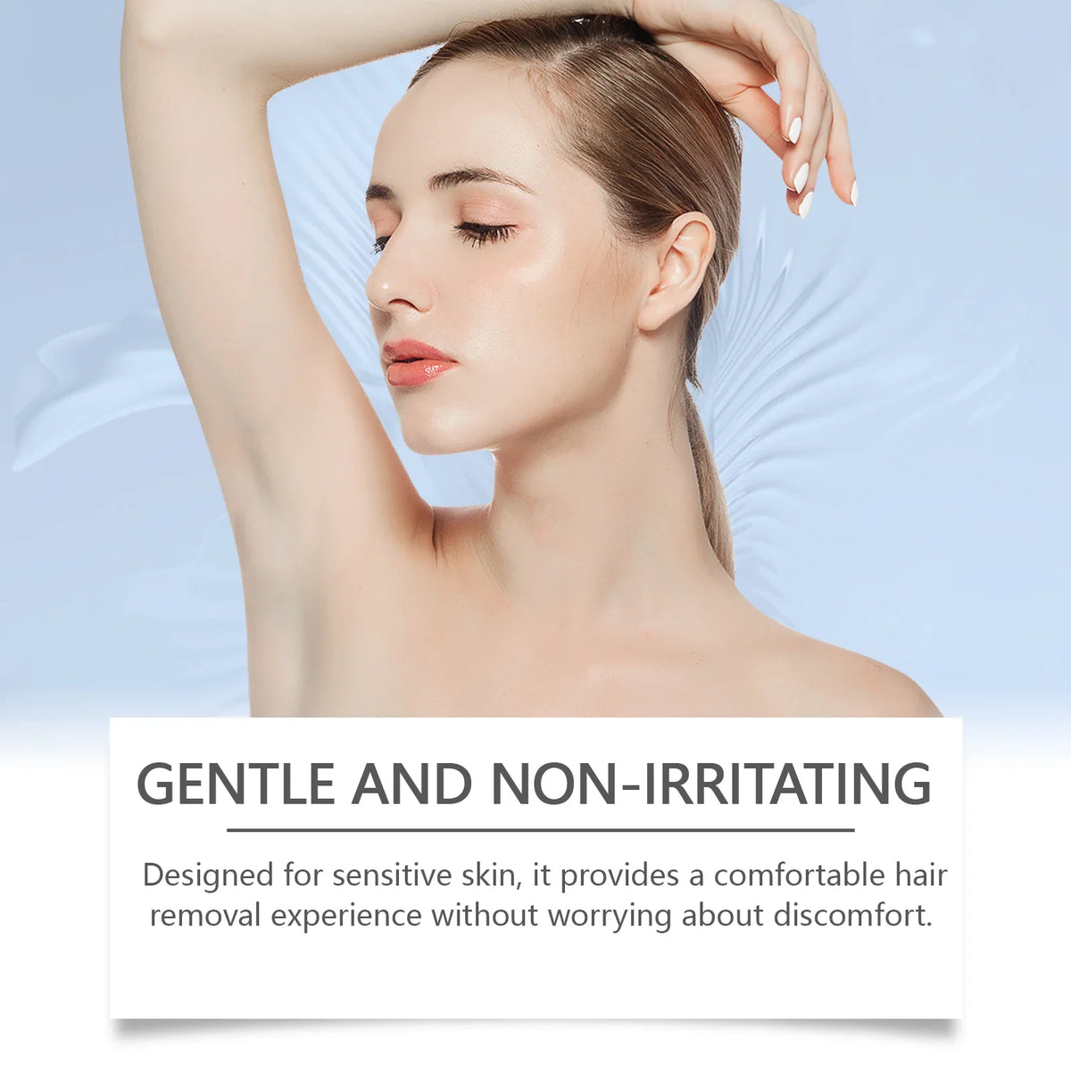 OceAura Depilatory Mousse Spray – Smooth Underarms & Body